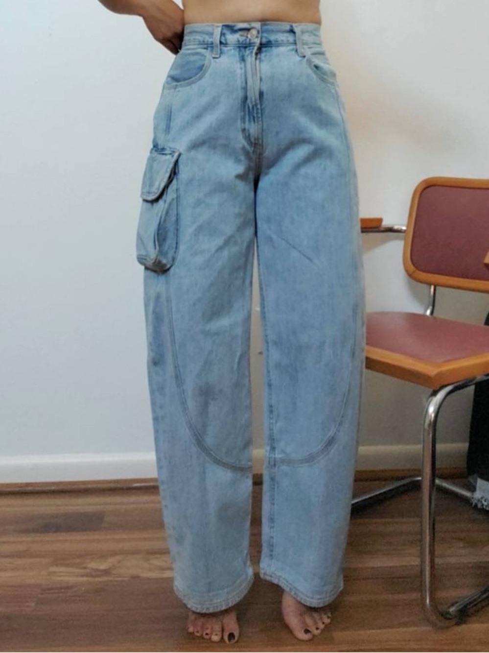 Agolde Cass Cargo Jeans - Picture 6 of 10